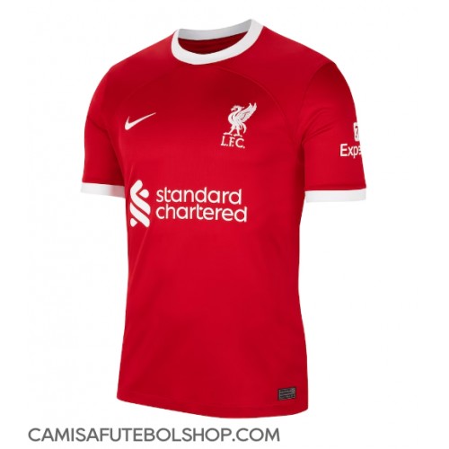 Camisa de time de futebol Liverpool Replicas 1º Equipamento 2023-24 Manga Curta